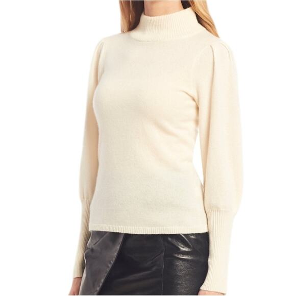 Antonio Melani Cashmere Mock Neck Sweater - Picture 1 of 6